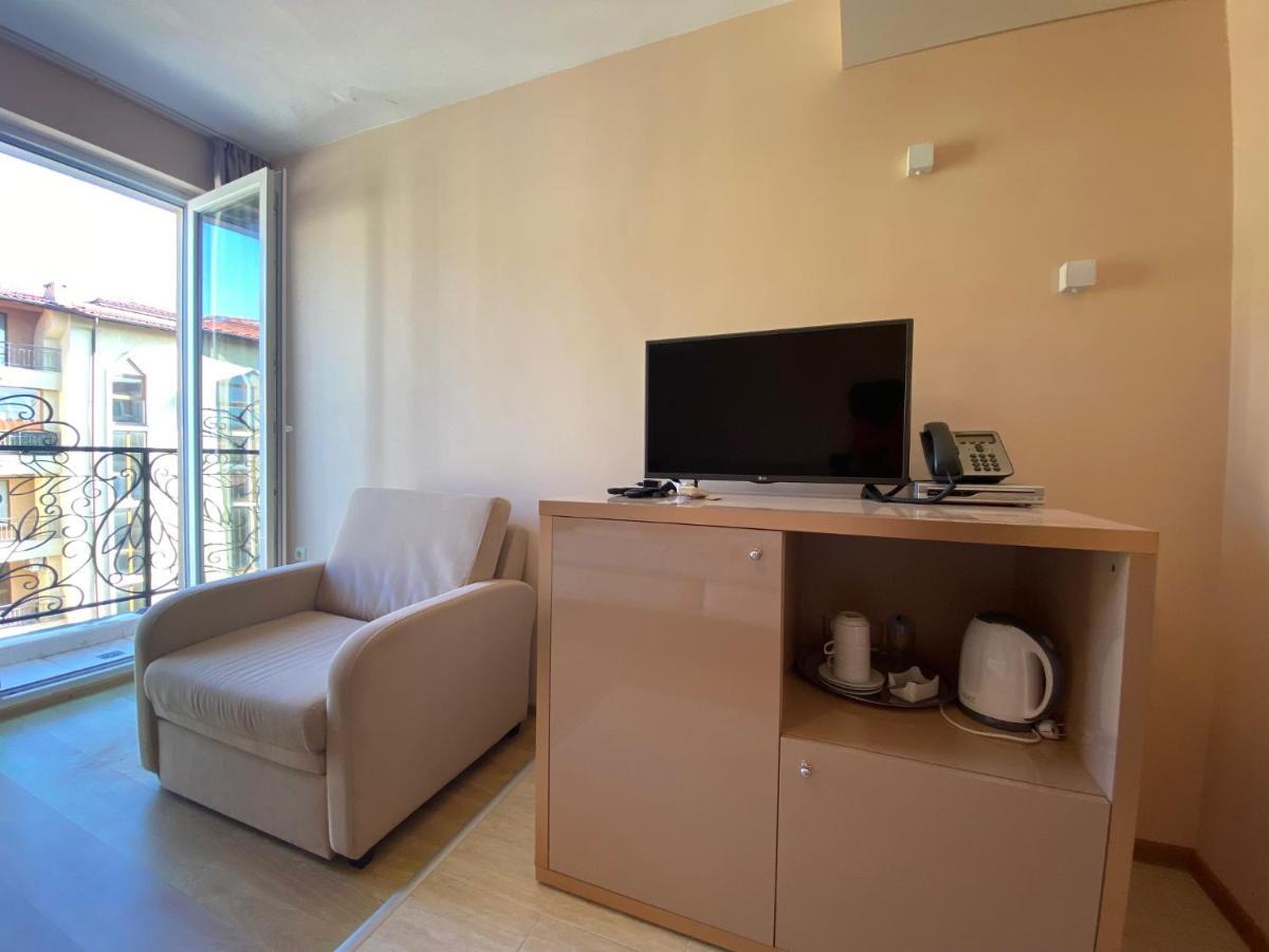 Messembria B504 Studio Pantai Sunny Bagian luar foto
