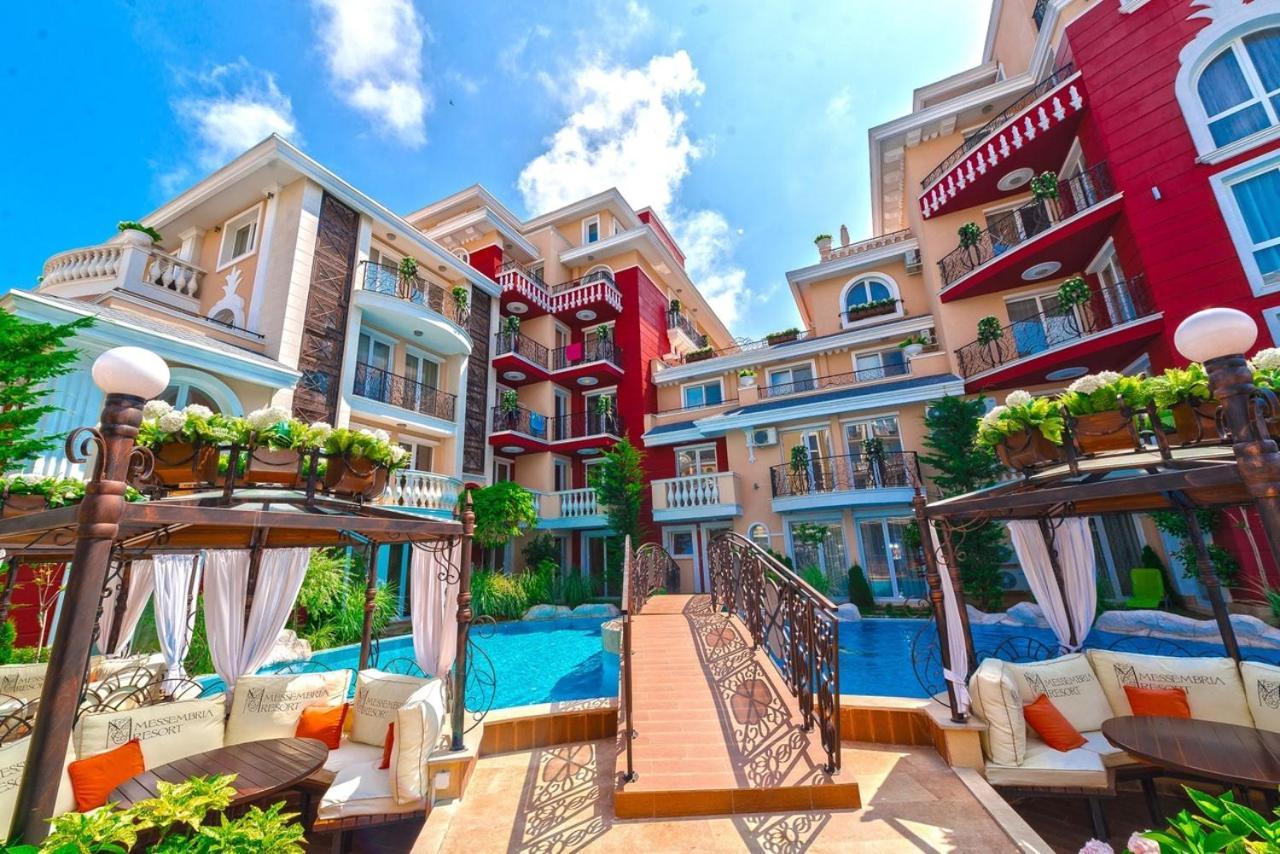 Messembria B504 Studio Pantai Sunny Bagian luar foto
