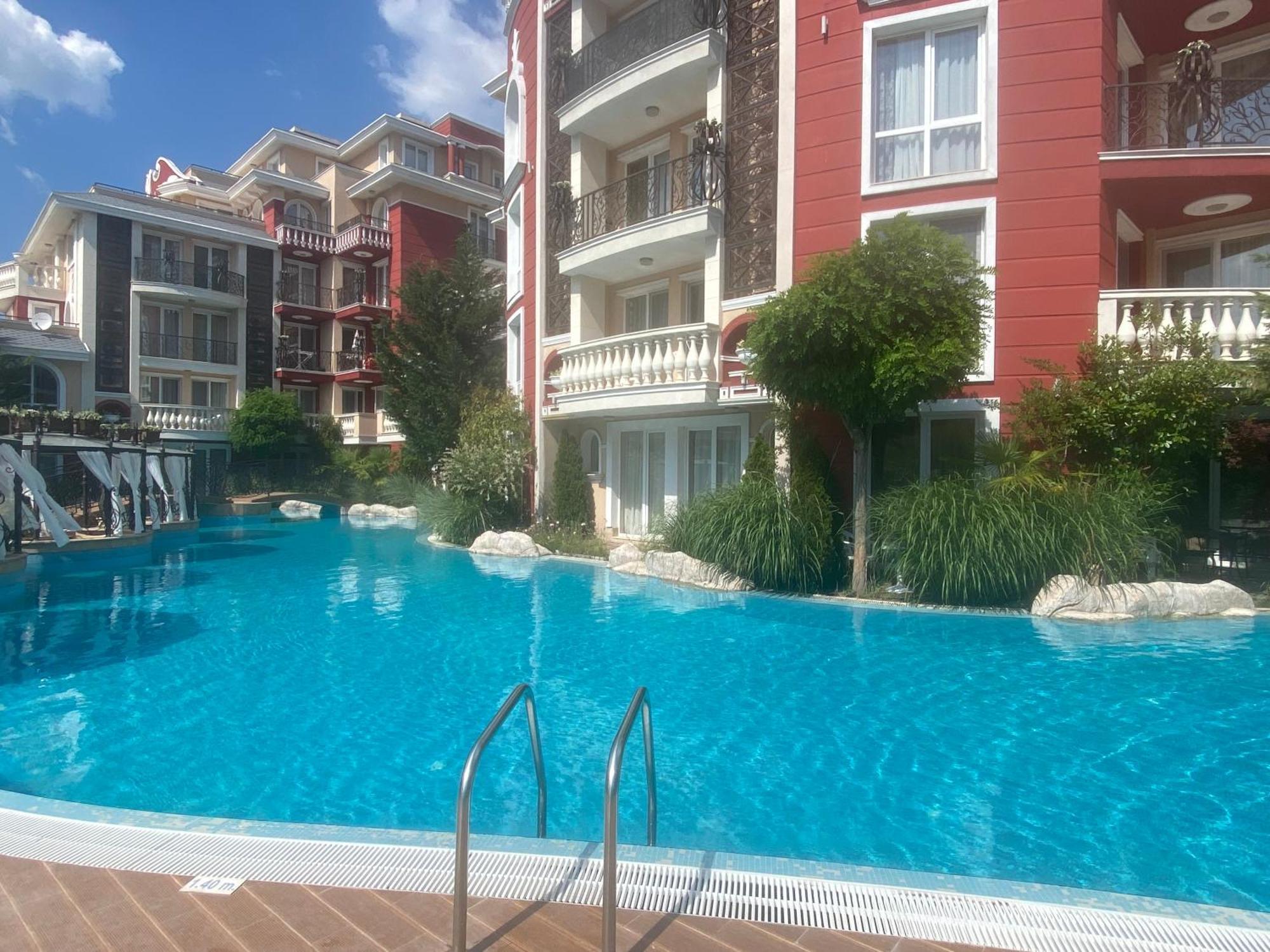 Messembria B504 Studio Pantai Sunny Bagian luar foto