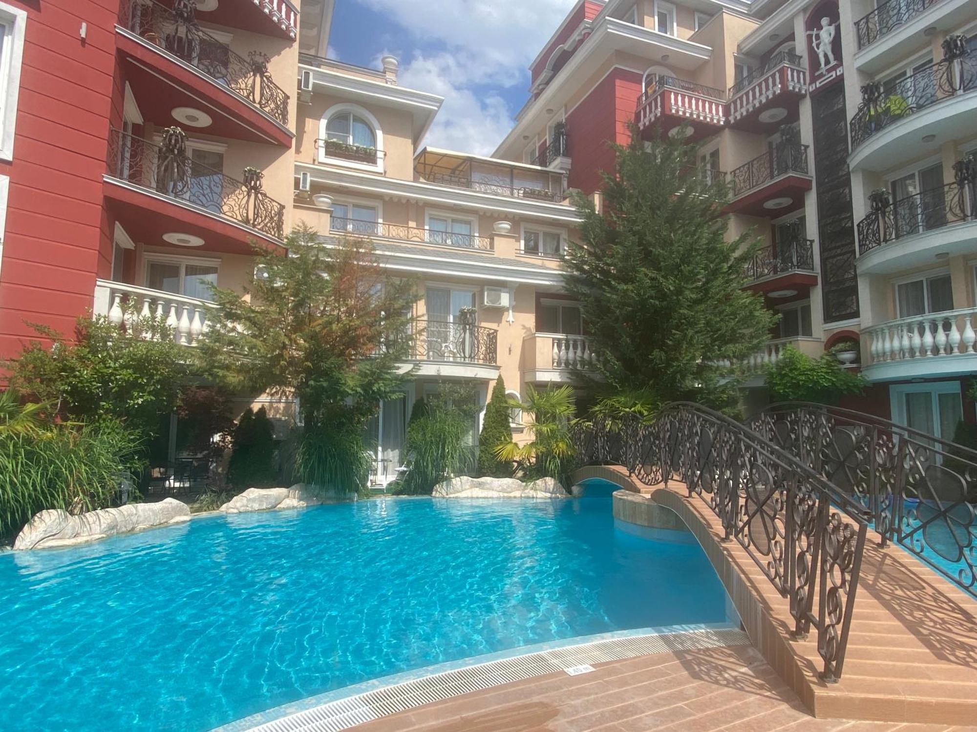 Messembria B504 Studio Pantai Sunny Bagian luar foto