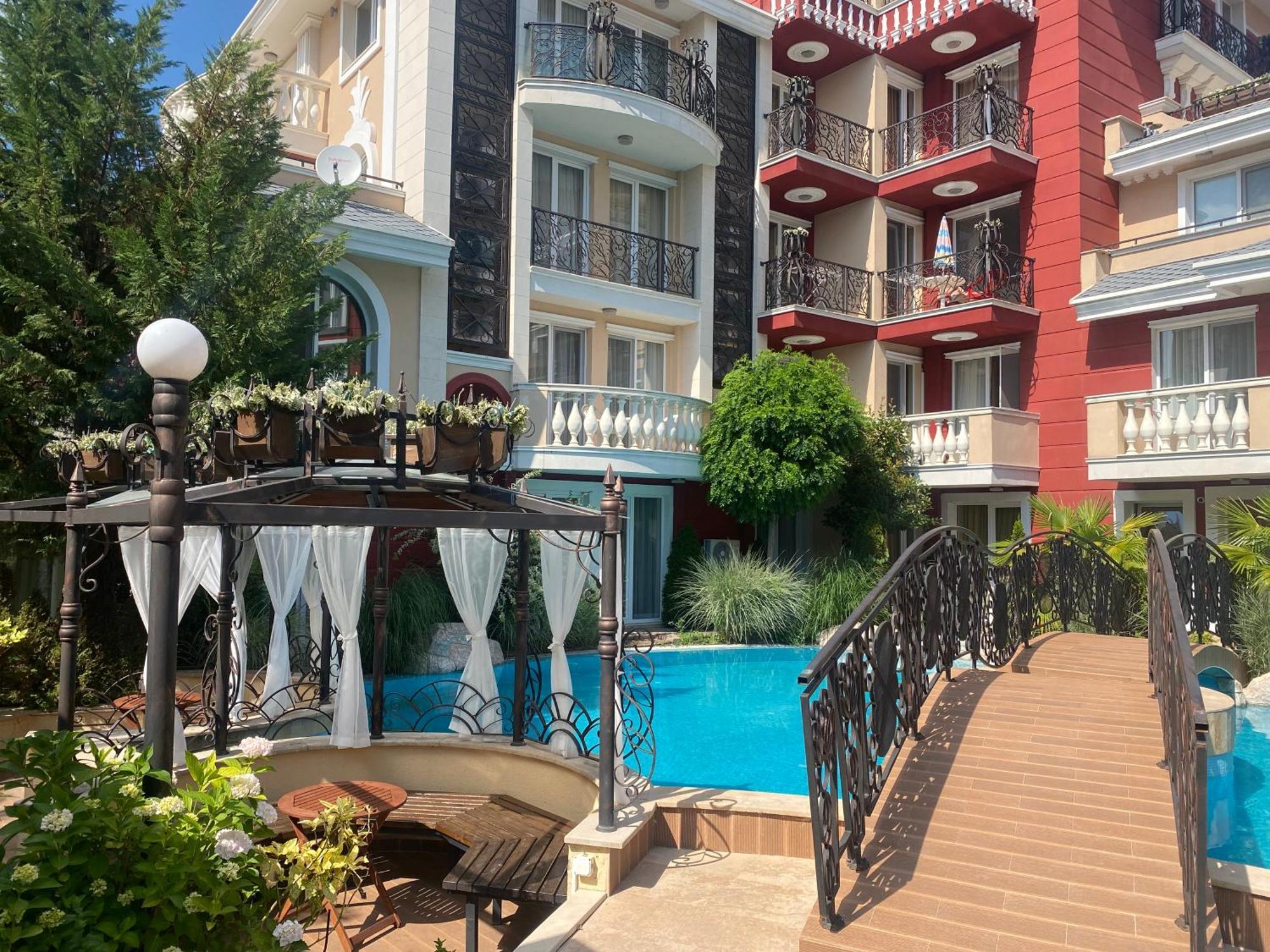Messembria B504 Studio Pantai Sunny Bagian luar foto