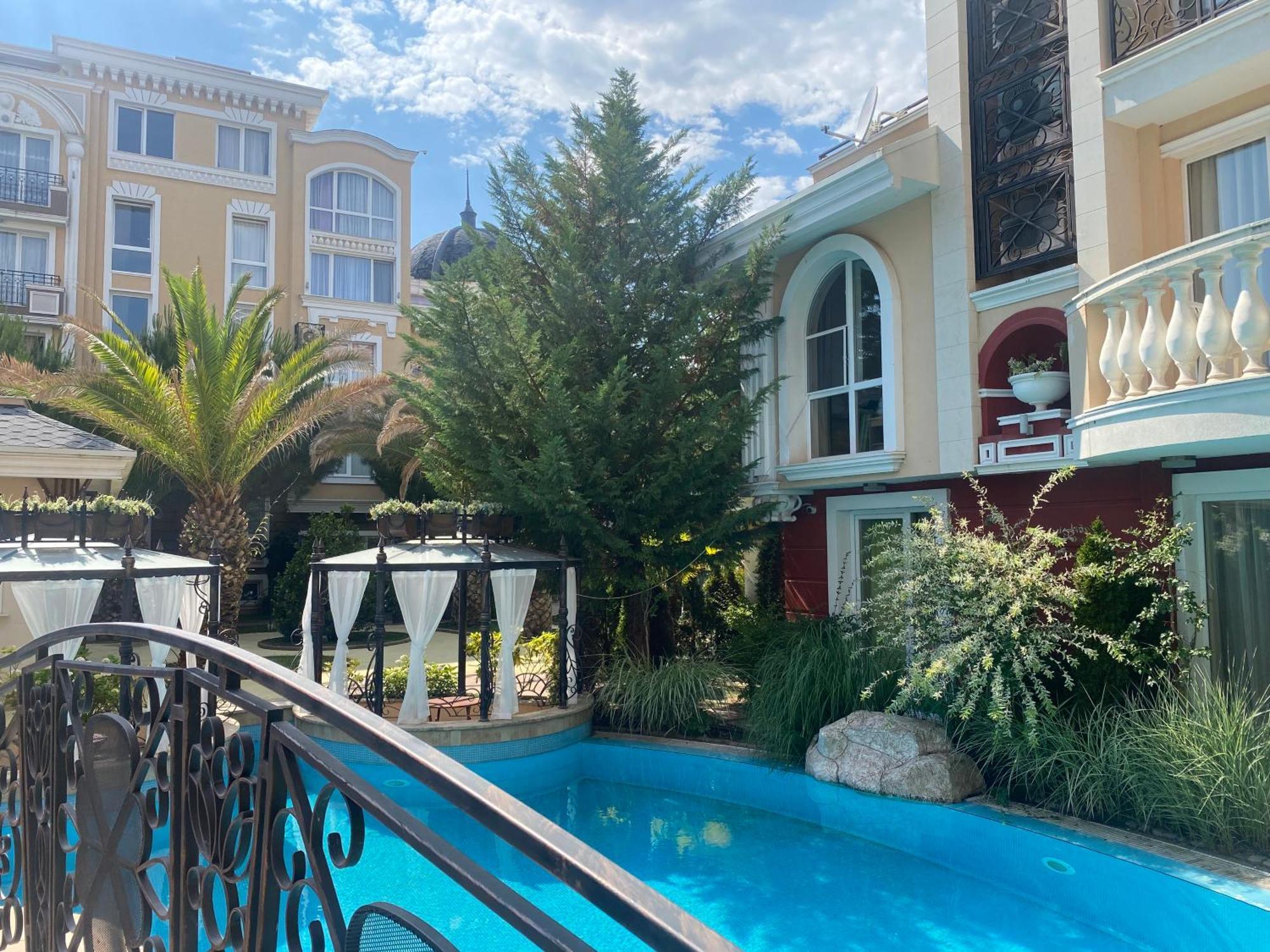 Messembria B504 Studio Pantai Sunny Bagian luar foto