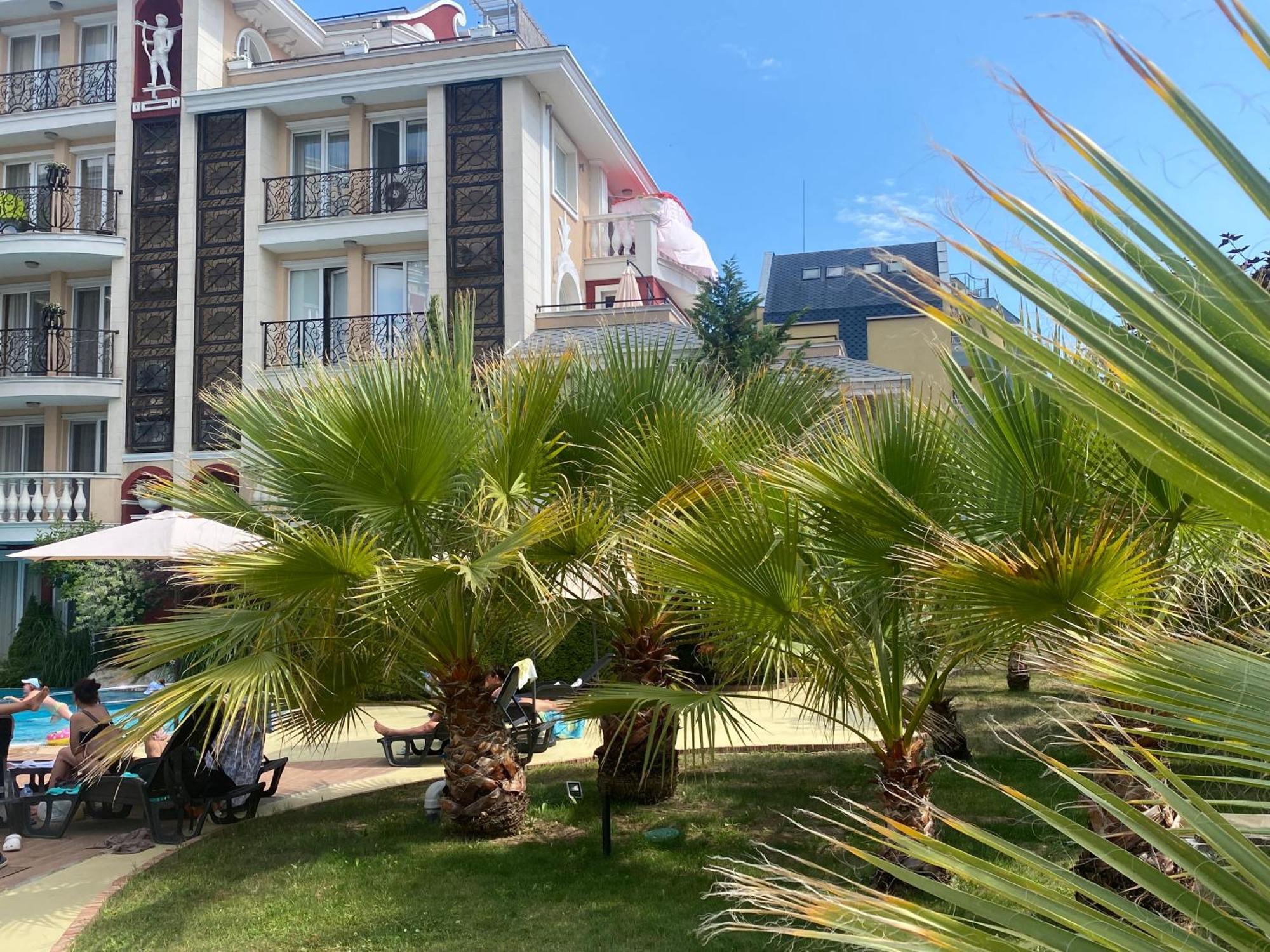 Messembria B504 Studio Pantai Sunny Bagian luar foto